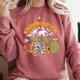 Kindergarten Zoo Field Trip Squad Matching Teacher Students Comfort Colors Sweatshirt Crimson