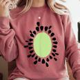 Kiwi Easy Costume Halloween Fruit Lover School Teacher Fun Comfort Colors Sweatshirt Crimson Kiwi Easy Costume Halloween Fruit Lover School Teacher Fun Comfort Colors Sweatshirt Crimson