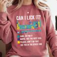 Can I Lick It Periodic Table Of Elements Science Teacher Comfort Colors Sweatshirt Crimson Can I Lick It Periodic Table Of Elements Science Teacher Comfort Colors Sweatshirt Crimson