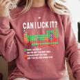 Can I Lick It Periodic Table Science Teacher Boy And Girls Comfort Colors Sweatshirt Crimson Can I Lick It Periodic Table Science Teacher Boy And Girls Comfort Colors Sweatshirt Crimson