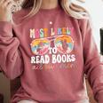 Most Likely To Read Books All Summer Teacher Student Comfort Colors Sweatshirt Crimson Most Likely To Read Books All Summer Teacher Student Comfort Colors Sweatshirt Crimson