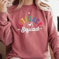 Literacy Squad Reading Teacher Interventionist Specialist Comfort Colors Sweatshirt Crimson Literacy Squad Reading Teacher Interventionist Specialist Comfort Colors Sweatshirt Crimson