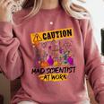 Mad Scientist Halloween Costume Science Teacher Comfort Colors Sweatshirt Crimson Mad Scientist Halloween Costume Science Teacher Comfort Colors Sweatshirt Crimson