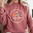 Master Teacher Appreciation Week Back To School Comfort Colors Sweatshirt Crimson