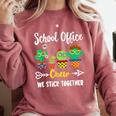 Matching Teacher Back To School School Office Crew Cactus Team School Office Squad Comfort Colors Sweatshirt Crimson Matching Teacher Back To School School Office Crew Cactus Team School Office Squad Comfort Colors Sweatshirt Crimson