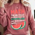Math Only Place Where People Buy 66 Watermelons Teacher Joke Comfort Colors Sweatshirt Crimson Math Only Place Where People Buy 66 Watermelons Teacher Joke Comfort Colors Sweatshirt Crimson