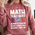 Mathematics Teachers Math Teacher For Men Women Comfort Colors Sweatshirt Crimson Mathematics Teachers Math Teacher For Men Women Comfort Colors Sweatshirt Crimson
