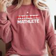 Mathlete For Math Team Students Algebra Math Teacher Comfort Colors Sweatshirt Crimson Mathlete For Math Team Students Algebra Math Teacher Comfort Colors Sweatshirt Crimson