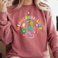 Meowcrobiology Cats Microbiology Science Teacher Comfort Colors Sweatshirt Crimson Meowcrobiology Cats Microbiology Science Teacher Comfort Colors Sweatshirt Crimson
