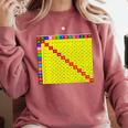 Multiplication Table Chart Math Shirt Teacher Student Outfit For Men Women Girls Kids Comfort Colors Sweatshirt Crimson
