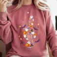 Music Note Symbol Halloween For Music Teacher Musicians Comfort Colors Sweatshirt Crimson Music Note Symbol Halloween For Music Teacher Musicians Comfort Colors Sweatshirt Crimson