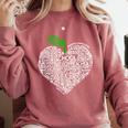 NC Red For Ed North Carolina Proud Teacher Apple T-Shirt Comfort Colors Sweatshirt Crimson