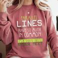 Nerdy Math Lovers Geometry Pun Mathematics Teachers Comfort Colors Sweatshirt Crimson
