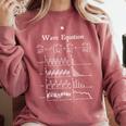 Nerdy Wave Equation Music Physics Science Math Teacher Geek Men Women Girls Kids Comfort Colors Sweatshirt Crimson Nerdy Wave Equation Music Physics Science Math Teacher Geek Men Women Girls Kids Comfort Colors Sweatshirt Crimson