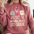 Nothing Beats 1st Grade Back To School Kids Teachers Comfort Colors Sweatshirt Crimson Nothing Beats 1st Grade Back To School Kids Teachers Comfort Colors Sweatshirt Crimson