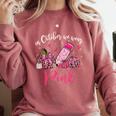 In October We Wear Pink Apple Teacher Daisy Breast Cancer Comfort Colors Sweatshirt Crimson In October We Wear Pink Apple Teacher Daisy Breast Cancer Comfort Colors Sweatshirt Crimson