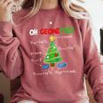 Oh Geometree Christmas Tree Geometry Math Teacher Comfort Colors Sweatshirt Crimson Oh Geometree Christmas Tree Geometry Math Teacher Comfort Colors Sweatshirt Crimson