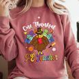 One Thankful PE Teacher Turkey Thanksgiving -Adults & Kids Classic Fit Polyester 100 Short Sleeve Comfort Colors Sweatshirt Crimson One Thankful PE Teacher Turkey Thanksgiving -Adults & Kids Classic Fit Polyester 100 Short Sleeve Comfort Colors Sweatshirt Crimson