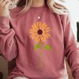 Paraprofessional Para Sunflower Teacher Back To School Comfort Colors Sweatshirt Crimson Paraprofessional Para Sunflower Teacher Back To School Comfort Colors Sweatshirt Crimson