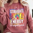 Paraprofessional Straight Outta Energy Teacher Life For Men Women Comfort Colors Sweatshirt Crimson Paraprofessional Straight Outta Energy Teacher Life For Men Women Comfort Colors Sweatshirt Crimson