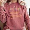 Paraprofessional Teacher Para Sped Ed Parapro Comfort Colors Sweatshirt Crimson Paraprofessional Teacher Para Sped Ed Parapro Comfort Colors Sweatshirt Crimson