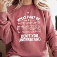 What Part Of Don't You Understand Math Teacher Comfort Colors Sweatshirt Crimson What Part Of Don't You Understand Math Teacher Comfort Colors Sweatshirt Crimson