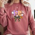 PE Teacher Coach Coquette Ghost Halloween Physical Education Comfort Colors Sweatshirt Crimson PE Teacher Coach Coquette Ghost Halloween Physical Education Comfort Colors Sweatshirt Crimson