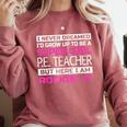 PE Teacher Shirt Physical Education Teacher Comfort Colors Sweatshirt Crimson PE Teacher Shirt Physical Education Teacher Comfort Colors Sweatshirt Crimson