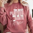 Piano Art For Men Women Pianist Piano Teacher Piano Player Comfort Colors Sweatshirt Crimson