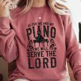 Piano Teacher Pianist Comfort Colors Sweatshirt Crimson Piano Teacher Pianist Comfort Colors Sweatshirt Crimson