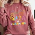 Play Is Learning Design T Designs For Teachers Preschool Comfort Colors Sweatshirt Crimson Play Is Learning Design T Designs For Teachers Preschool Comfort Colors Sweatshirt Crimson