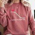 I Have Potential Energy Physics Science Teachers Comfort Colors Sweatshirt Crimson I Have Potential Energy Physics Science Teachers Comfort Colors Sweatshirt Crimson