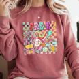 Pre K Back To School Teacher Student Men Women Kids Comfort Colors Sweatshirt Crimson Pre K Back To School Teacher Student Men Women Kids Comfort Colors Sweatshirt Crimson