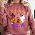 Pre-K Boo Crew Teacher Student Halloween Costume Comfort Colors Sweatshirt Crimson Pre-K Boo Crew Teacher Student Halloween Costume Comfort Colors Sweatshirt Crimson