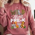 Pre-k Teacher Kids Back To School Wild About Pre-k Comfort Colors Sweatshirt Crimson Pre-k Teacher Kids Back To School Wild About Pre-k Comfort Colors Sweatshirt Crimson