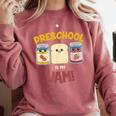 Preschool Is My Jam Teacher Shirt Comfort Colors Sweatshirt Crimson Preschool Is My Jam Teacher Shirt Comfort Colors Sweatshirt Crimson