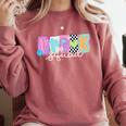 Preschool Squad Team Pre-K Crew Back To School Teacher Comfort Colors Sweatshirt Crimson Preschool Squad Team Pre-K Crew Back To School Teacher Comfort Colors Sweatshirt Crimson