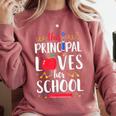 This Principal Loves Her School Teacher Appreciation Comfort Colors Sweatshirt Crimson This Principal Loves Her School Teacher Appreciation Comfort Colors Sweatshirt Crimson