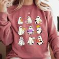 Read More Books Spooky Teacher Halloween Ghost Reading Book Comfort Colors Sweatshirt Crimson Read More Books Spooky Teacher Halloween Ghost Reading Book Comfort Colors Sweatshirt Crimson