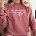 Reading 6-7 Teacher School Librarian English 6 7 Comfort Colors Sweatshirt Crimson Reading 6-7 Teacher School Librarian English 6 7 Comfort Colors Sweatshirt Crimson