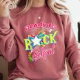 Ready To Rock School Shirt Students And Teachers Comfort Colors Sweatshirt Crimson Ready To Rock School Shirt Students And Teachers Comfort Colors Sweatshirt Crimson