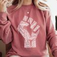 Redfored Shirt Red For Ed Protest Teachers Fist Comfort Colors Sweatshirt Crimson Redfored Shirt Red For Ed Protest Teachers Fist Comfort Colors Sweatshirt Crimson