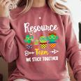 Resource Team Cactus Crew Resource Teacher Squad Comfort Colors Sweatshirt Crimson Resource Team Cactus Crew Resource Teacher Squad Comfort Colors Sweatshirt Crimson