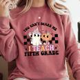 Retro You Can't Scare Me I Teach 5th Grade Teacher Halloween Comfort Colors Sweatshirt Crimson Retro You Can't Scare Me I Teach 5th Grade Teacher Halloween Comfort Colors Sweatshirt Crimson