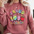 Retro Proud To Teach Multilingual Learners English Teacher Comfort Colors Sweatshirt Crimson Retro Proud To Teach Multilingual Learners English Teacher Comfort Colors Sweatshirt Crimson