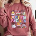Retro In My PTO Mom Era Parent Organization Team Teacher Comfort Colors Sweatshirt Crimson Retro In My PTO Mom Era Parent Organization Team Teacher Comfort Colors Sweatshirt Crimson