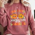 Retro Pumpkin Fall In Love With Learning Autumn Teacher Comfort Colors Sweatshirt Crimson Retro Pumpkin Fall In Love With Learning Autumn Teacher Comfort Colors Sweatshirt Crimson