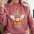 Rockin 50 Days Of School 50th Day Of School Teacher Student Men Women Girls Kids Comfort Colors Sweatshirt Crimson Rockin 50 Days Of School 50th Day Of School Teacher Student Men Women Girls Kids Comfort Colors Sweatshirt Crimson