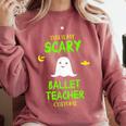 Scary Ballet Teacher Costume Halloween Lazy Easy Comfort Colors Sweatshirt Crimson Scary Ballet Teacher Costume Halloween Lazy Easy Comfort Colors Sweatshirt Crimson