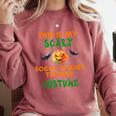 My Scary Social Studies Teacher Costume Halloween Men Women Comfort Colors Sweatshirt Crimson My Scary Social Studies Teacher Costume Halloween Men Women Comfort Colors Sweatshirt Crimson